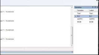 Overview of Stata interface