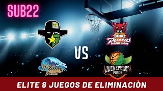 ELITE 8 SUB22 DECISIVOS LEVITTOWN VS PUMAS | PLAYA VS QUENEPEROS