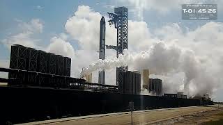 Replay: Starship 12th test flight launch attempt
