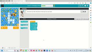 Debugging in Maze| Lesson 4| Level 5| Code.Org