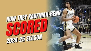 Trey Kaufman-Renn Scoring Breakdown | How Purdue’s Star Forward Got Buckets in 2024-25