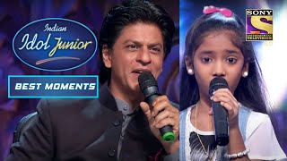 इस Little Singer ने कैसे किया Shahrukh Khan को Inspire? | Indian Idol Junior | Best Moments