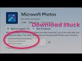 Microsoft store App Download Problem - Fix | Download stuck | Preparing to download - Fix
