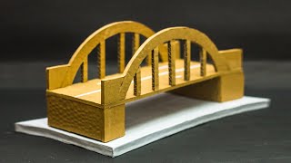 School Science Projects | How To Make A Bridge From Cardboard