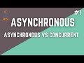 #1 Asynchronous Programming-Asynchronous vs Concurrent