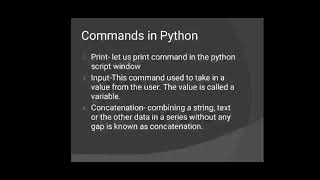 Class 7th Computer Chapter 8 introduction to Python