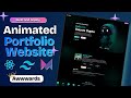 Build an Animated Portfolio website using React JS, Tailwind CSS and Framer Motion | Part 1 |