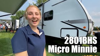 Winnebago Industries Towables-Micro Minnie-2801BHS