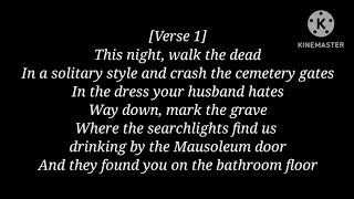 My Chemical Romance - Cemetery Drive [Lyrics]