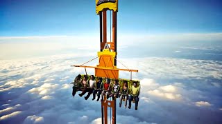 10 CRAZIEST Roller Coasters In The World