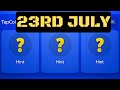 TapCoin Bot daily combo  TapCoin bot daily combo  tap coin daily bounty  23rd July 2024