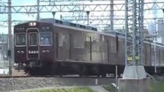 2017.09.08 阪急 5300系5302F 普通高槻市行き発車 相川駅 阪急電鉄 阪急電車