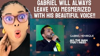 Reaction To- Gabriel Henrique | All The Man That I Need [Programa Raul Gil]