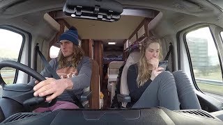 THE FIRST TRIP IN THE NEW MOTORHOME