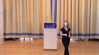 Abbie Wolff ’22 - “Apathy and Access: Accessibility at Hamilton College”