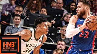 Milwaukee Bucks vs Detroit Pistons - Game 3 - Full Game Highlights | April 20, 2019 NBA Playoffs