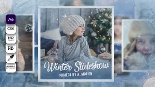 Christmas Slideshow 🎅🎄( After Effects Template ) ★ AE Templates