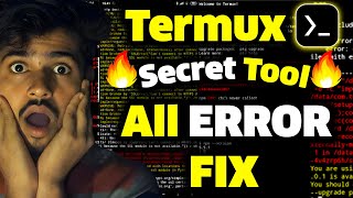 How To Fix All Error in Termux | 2023