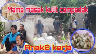 bikin kamar dan kamar mandi ,mama masak kulit cempedak #egoadriano #partitv #sinauhurip #sosial