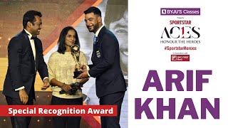 Alpine Skier Arif Mohd Khan wins Special Recognition Award at Sportstar Aces Awards 2022