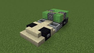 how to make a moving car in minecraft