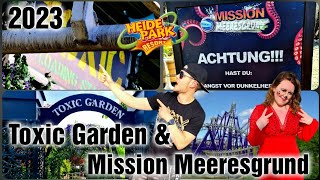 Heide Park | Neuheiten 2023 - Toxic Garden und Mission Meeresgrund | [Vlog 108]