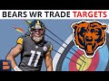 Chicago Bears Trade Rumors: Top 10 Bears Trade Targets At WR Ft Chase Claypool, Curtis Samuel & MORE