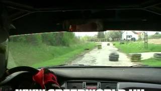 Amrein T. - Schmidt A. - Mitsubishi Lancer Evo 9 - Magyarbóly 2012 -SS2 - Onboard