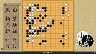 CCTV电视快棋赛 范廷钰绝妙一挖 杨鼎新强杀大龙