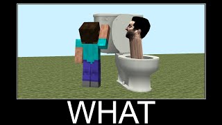 UNLUCKIEST moment EVER - Skibidi Toilet in Minecraft wait what meme part 13