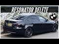 BMW E90 318D Resonator Delete | Before & After | Exhaust Mod Update