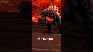Node video editing Godzilla in my style #aa23 #nodevideoeditingtutorial #editing #motiontracking