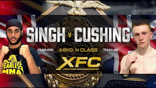 Jagraj Singh vs Callum Cushing: N-Class Thriller - Full Fight | XFC Birmingham 2024