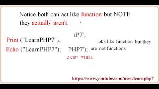 Difference between echo and print in php echo vs print interview question YouTube