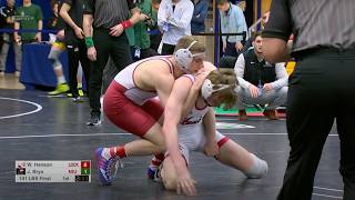 141lbs Wyatt Henson (Lock Haven) vs Jacob Brya (Northern Illinois)