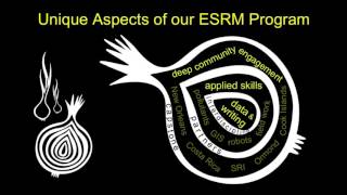 ESRM Program Overview-Admitted Dolphin Days 2017
