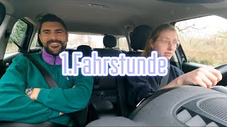 1.Fahrstunde mit Fahrlehrerlukas