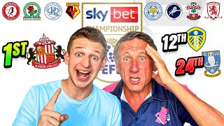 OUR CHAMPIONSHIP 23/24 PREDICTIONS *the truth*