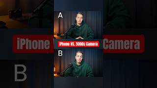 iPhone VS $5,000 Camera Setup