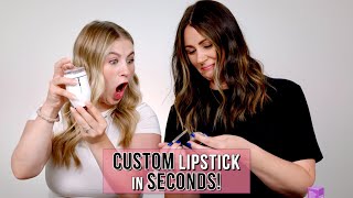 Custom Lipstick in Seconds…