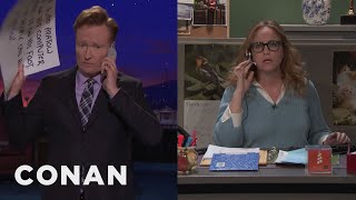 Conan Returns Another Joke | CONAN on TBS