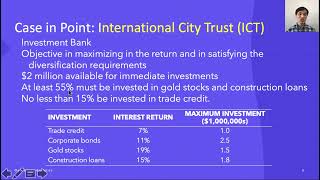 Lecture 03 01 LP Application Financial Sector