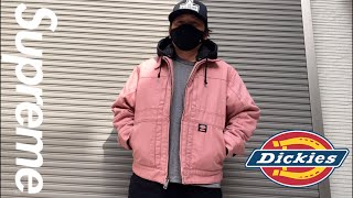 Supreme 2024fw 買ってよかったモノweek16 Dickies Hooded Work Jacket 商品レビューリメイク版