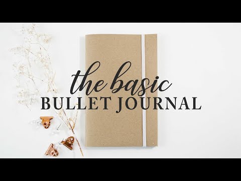 Basic DIY Bullet Journal | Solid Pages, Pockets, and Dot Grid! Basic DIY Bullet Journal | Solid Pages, Pockets, and Dot Grid!