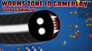 WormsZone.io new 7.6 video worms zone top  epic snack new update slither snack gameplay video