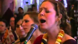 Jahnavi Devi Dasi at Kirtan Mela Mayapur 2014 Day 2 | Bhajan, Bhakti, Chanting of Mahamantra, ISKCON