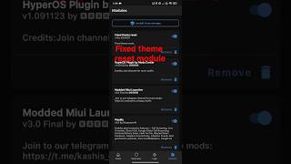 Apply any 3rd party MIUI theme permanently #miui #iostheme #hyperos #root