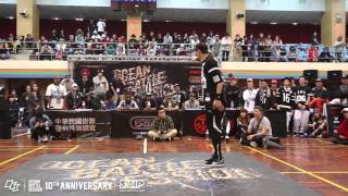 Locking Best16-5 Mai Tokuno vs Notorious Young | 160229 OBS Vol.10 Day2