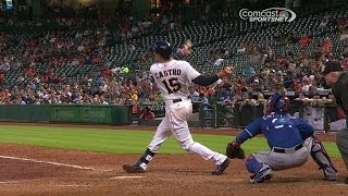 Castro launches grand slam for lead in 5th