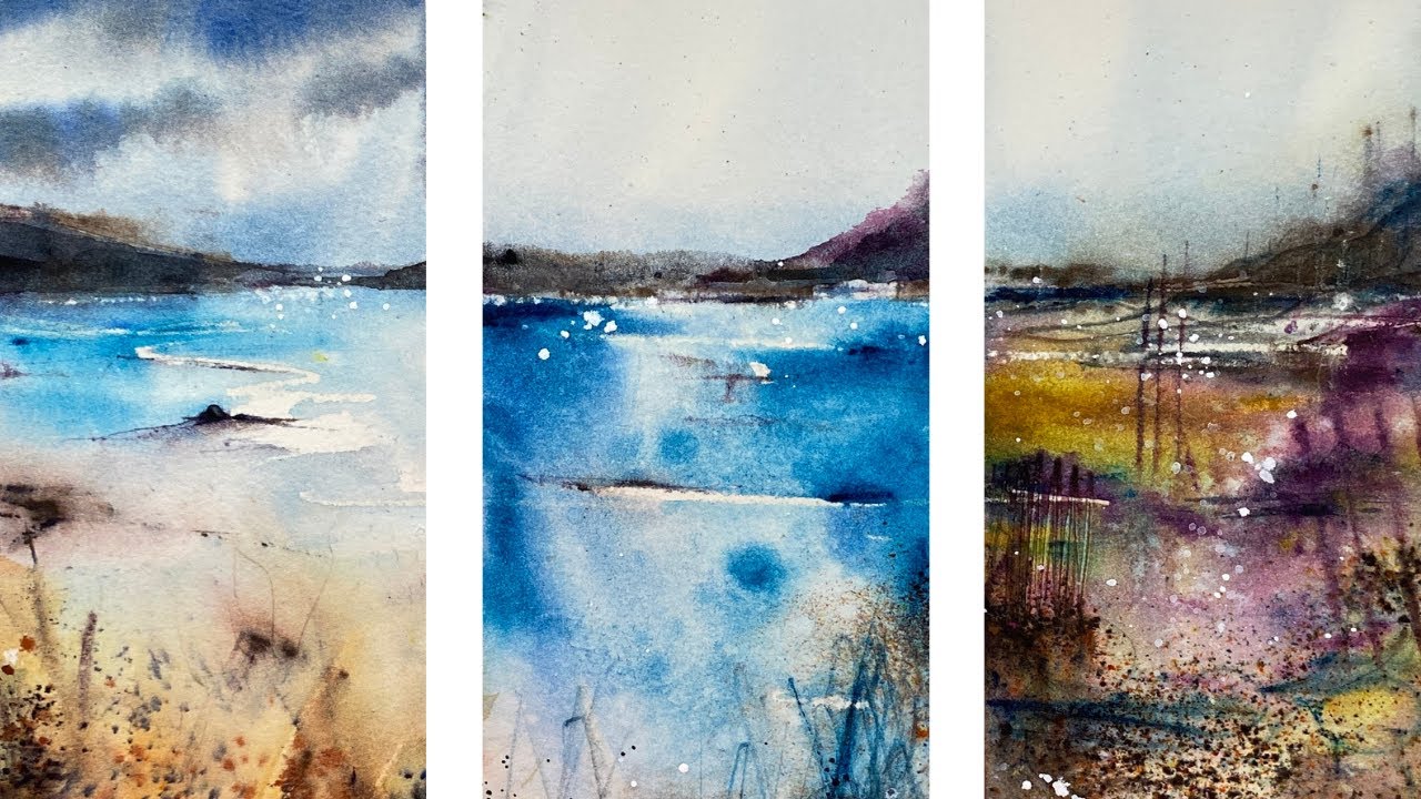 Easy Watercolour Painting Ideas For Beginners Step By Step At William